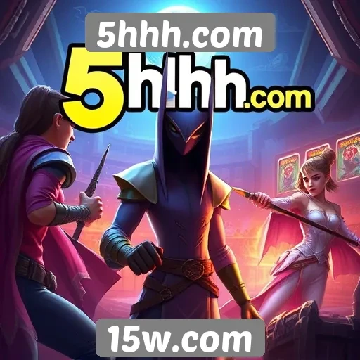 Visão geral do site 5hhh.com no mercado de jogos